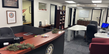 new office welcome area