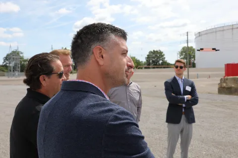 Enbridge Stockbridge Terminal tour