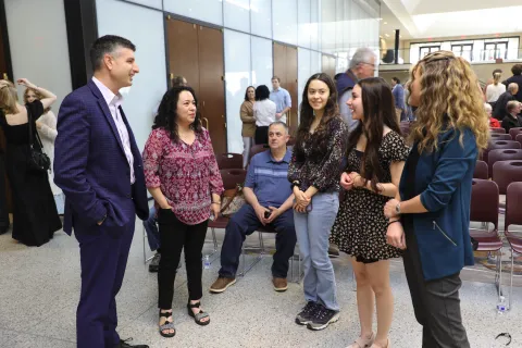 Art Competition Reception