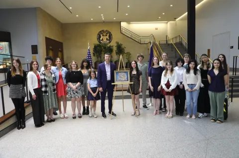 Art Competition Reception
