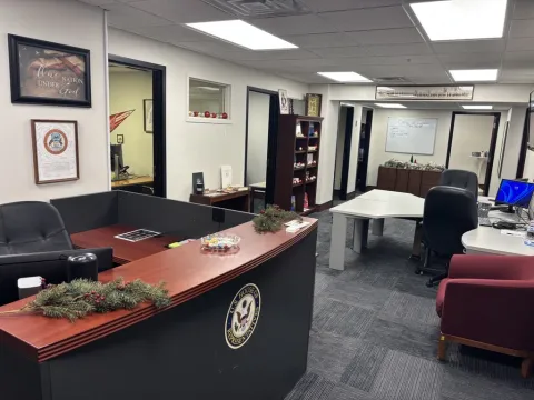 new office welcome area