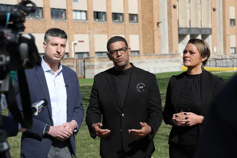 Barrett and Pastor Tracy